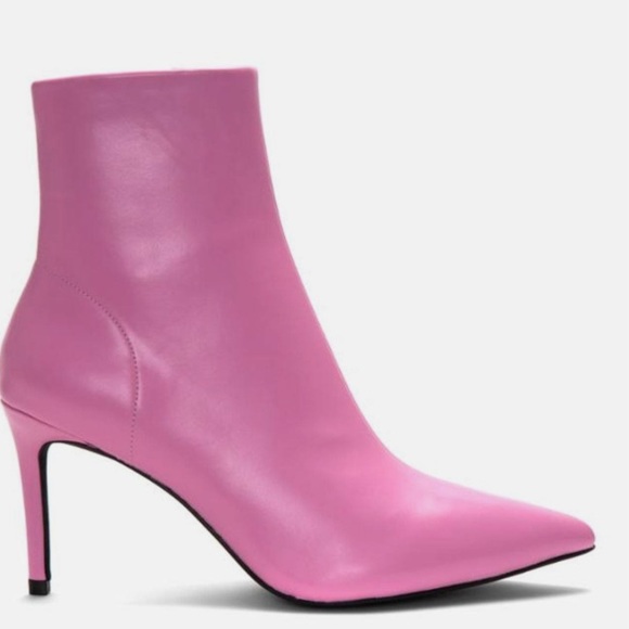 NEW Jeffrey Campbell Nixie PointedToe Bootie in Pink Y2K Barbie